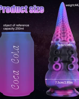 Octopus Tentacle dildo with suction cup butt plug